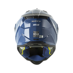 CASCO MULTIPROPOSITO SHAFT MX 360 SOLID AZUL