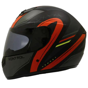 CASCO INTEGRAL KONTROL 878 VENNET ROJO