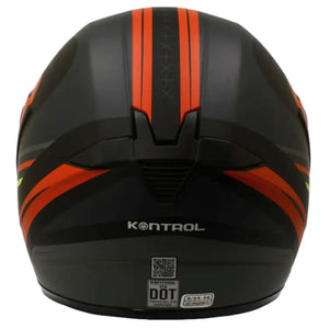 CASCO INTEGRAL KONTROL 878 VENNET ROJO
