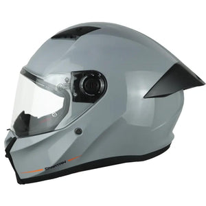 CASCO INTEGRAL SPARTAN FENIX SOLID GRIS BRILLO