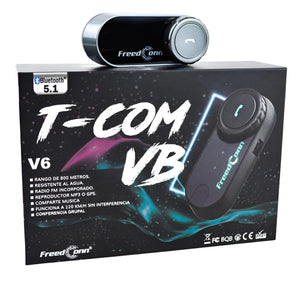 Intercomunicador FREEDCONN T-COM VB V6 sin pantalla