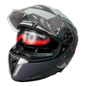 CASCO INTEGRAL SPARTAN HAWK EVO DARK