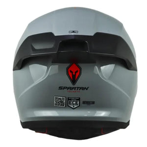 CASCO INTEGRAL SPARTAN FENIX SOLID GRIS BRILLO