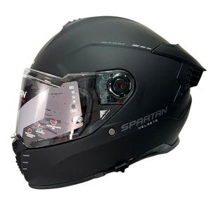 CASCO INTEGRAL SPARTAN HAWK EVO SOLID NEGRO MATE