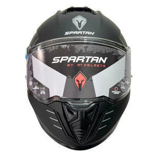 CASCO INTEGRAL SPARTAN HAWK EVO SOLID NEGRO MATE