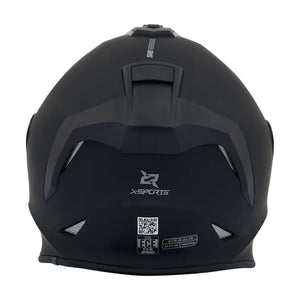 CASCO INTEGRAL X-SPORTS V151 SOLID NEGRO MATE