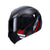 CASCO ABATIBLE ICH 3110 GINEX ROJO