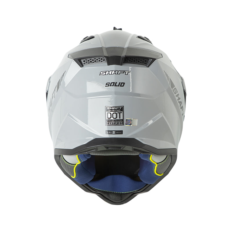 CASCO MULTIPROPOSITO SHAFT MX 360 SOLID gris