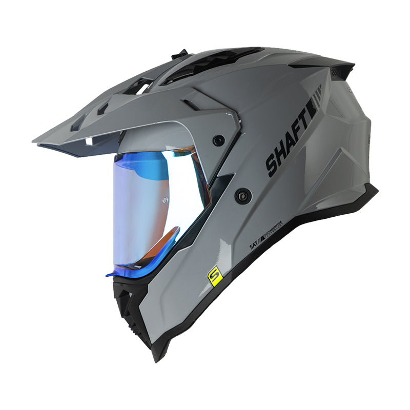 CASCO MULTIPROPOSITO SHAFT MX 360 SOLID gris