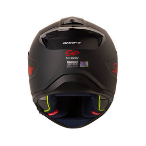 CASCO INTEGRAL SHAFT 532DV SOLID ROJO