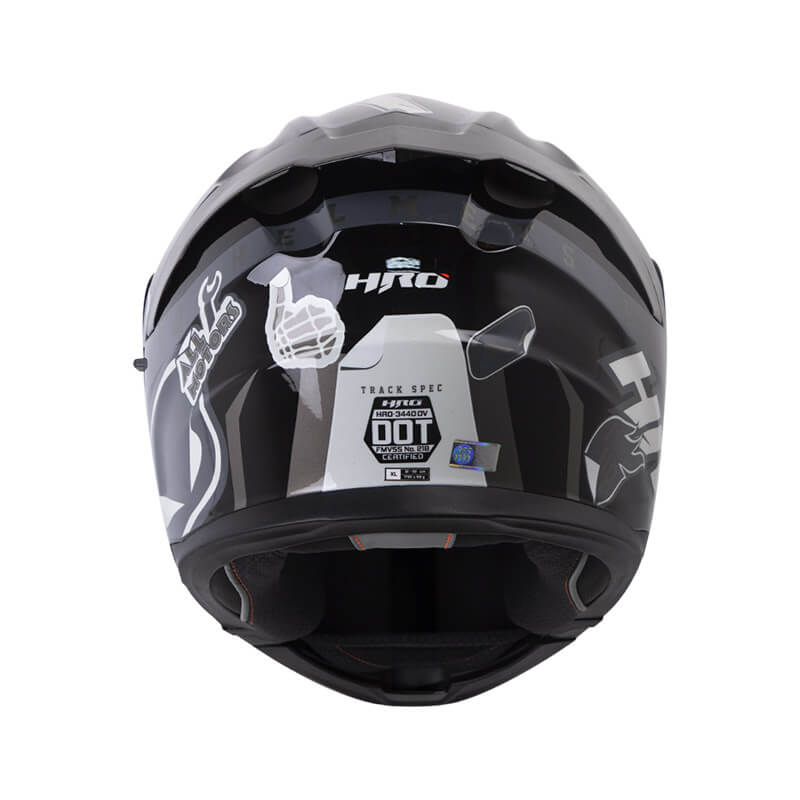 CASCO ABATIBLE HRO 3440DV TRACK SPEC GRIS