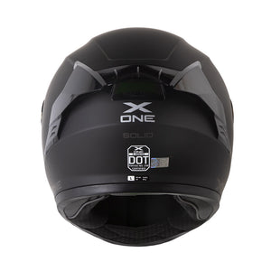 Casco integral X-ONE 500RS SOLID NEGRO MATE