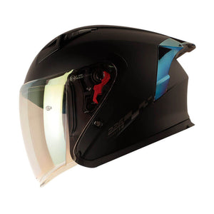 CASCO ABIERTO SHAFT 226GT SOLID VISOR DORADO