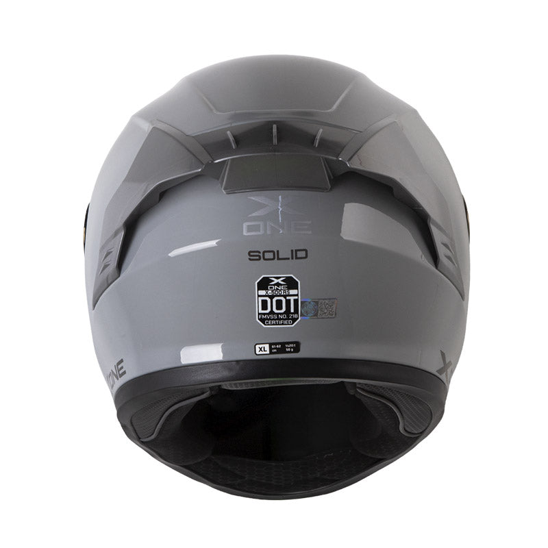 Casco integral X-ONE 500RS SOLID GRIS