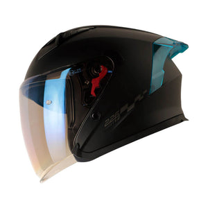 CASCO ABIERTO SHAFT 226GT SOLID VISOR AZUL