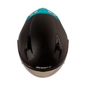 CASCO ABIERTO SHAFT 226GT SOLID VISOR DORADO