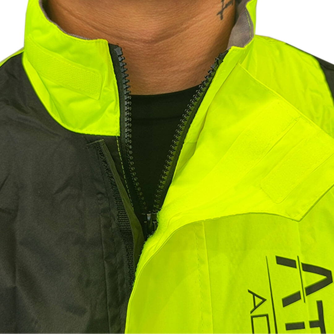 Impermeable ATOMIC ADVENTURE NEGRO VERDE
