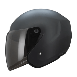 Casco Abierto TECH T10 Negro Mate