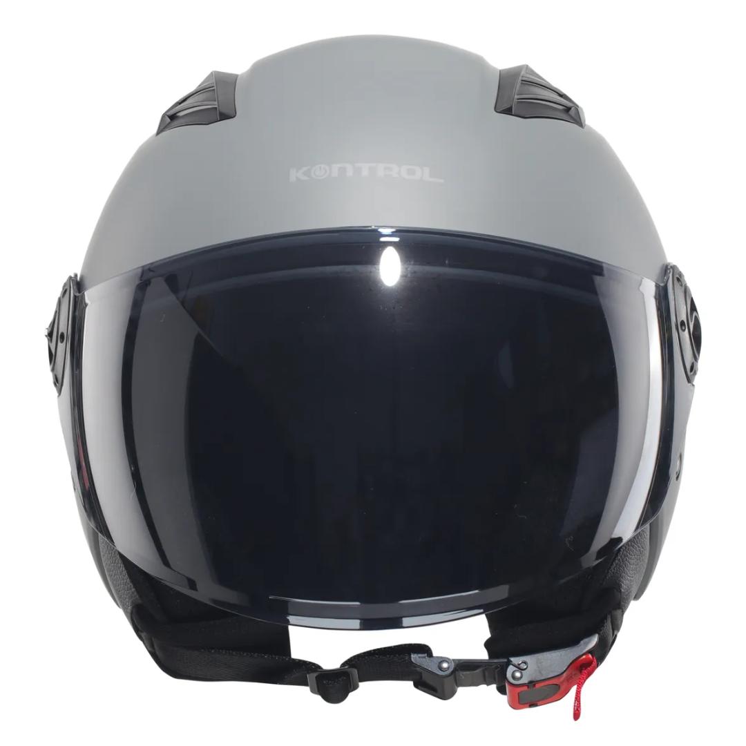 CASCO ABIERTO KONTROL 236 SOLID GRIS MATE