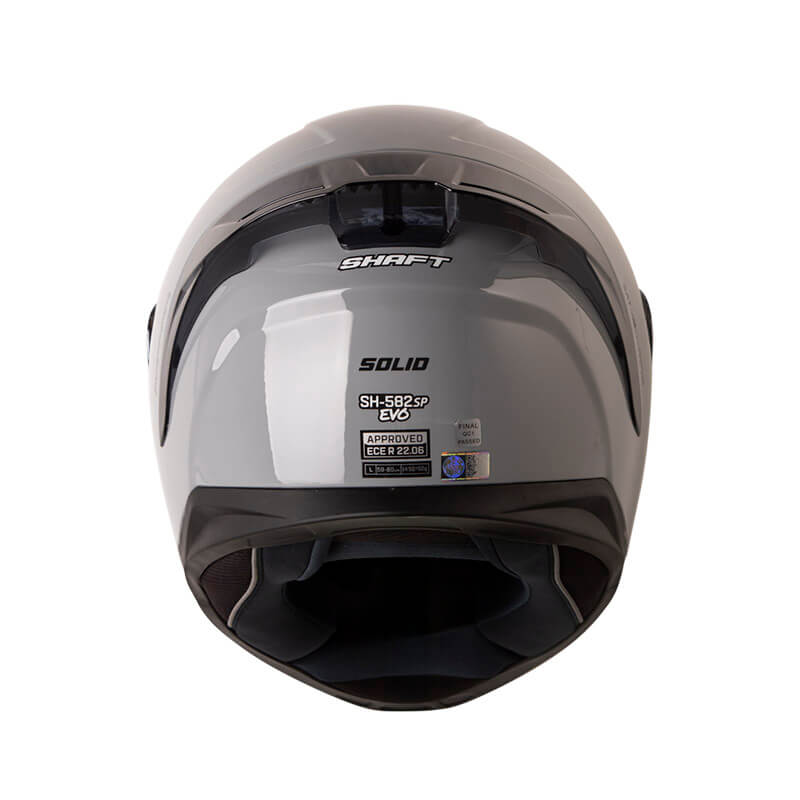 Casco integral shaft 582sp _evo SOLID gris