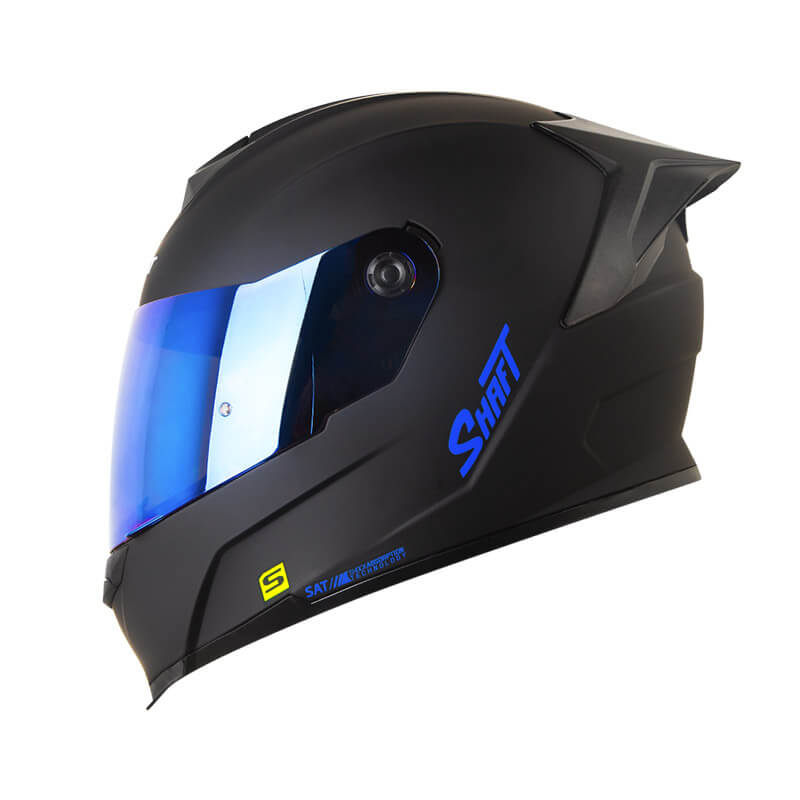 Casco integral shaft 502SP SOLID azul