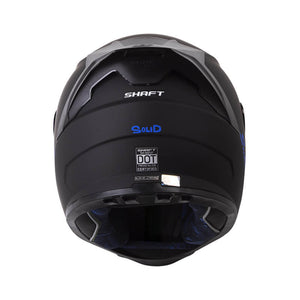 Casco integral shaft 502SP SOLID azul