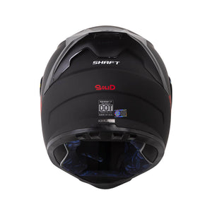 Casco integral shaft 502SP SOLID rojo