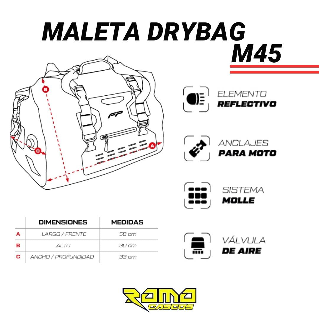 Maleta BRYBAG M45 NEGRO FP
