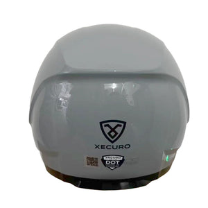 Casco abierto XECURO XR-710 SOLID GRIS