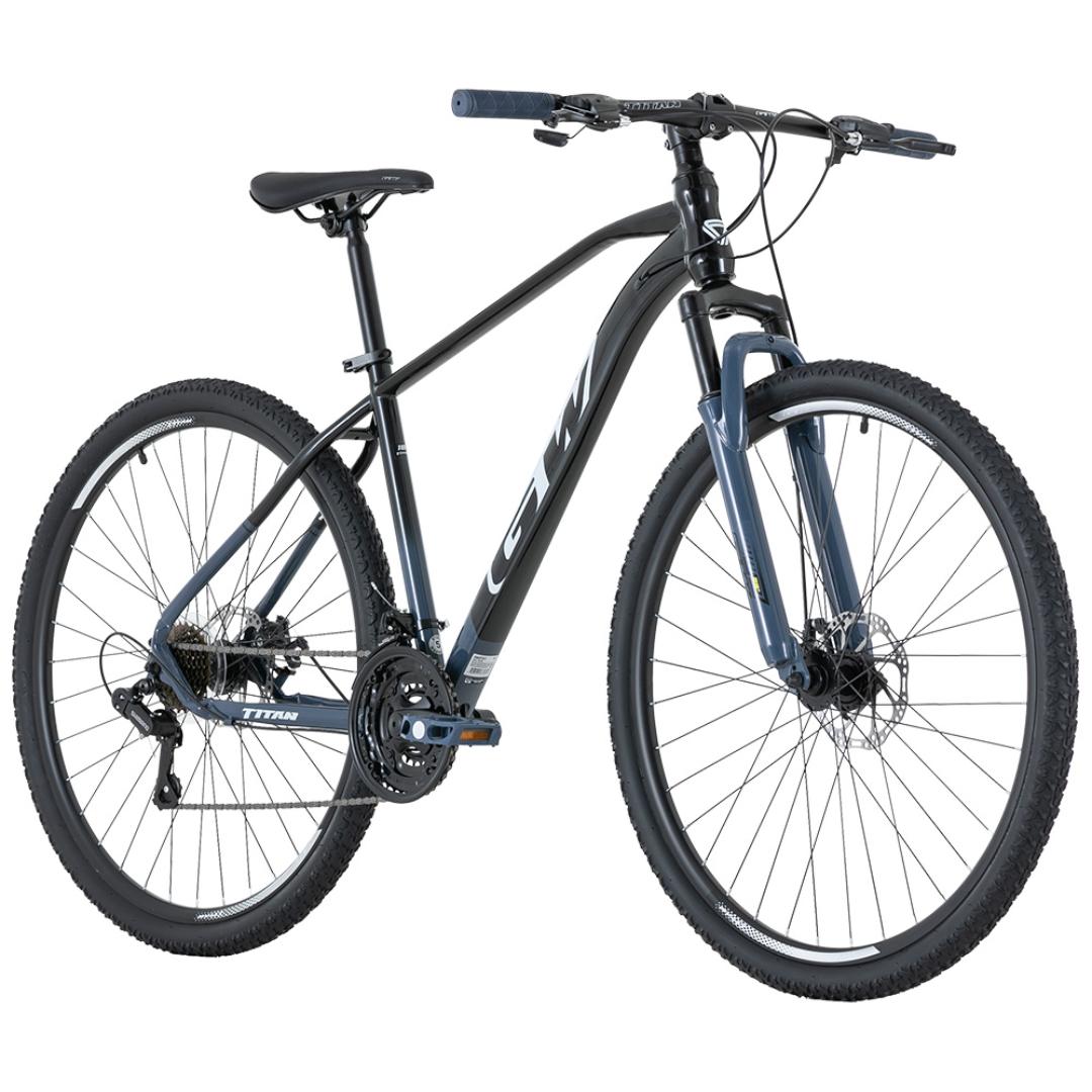 Bicicleta MTB GW Rin29 TITAN ACERO NEGRO GRIS