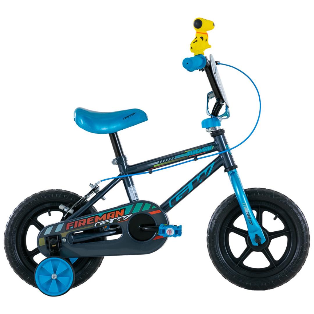 Bicicleta GW Rin12 PUSHBIKE FIREMAN AZUL