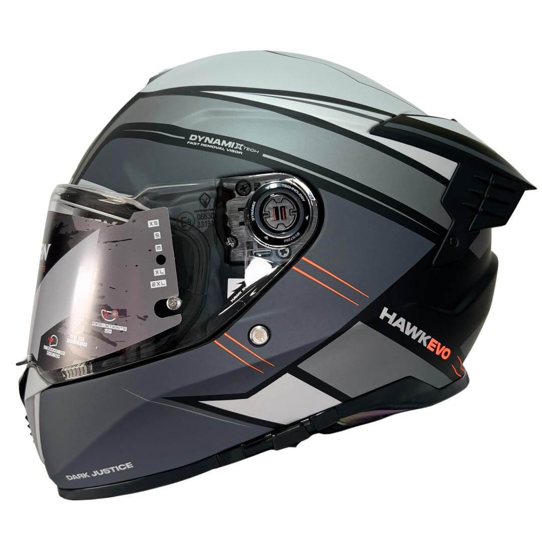 CASCO INTEGRAL SPARTAN HAWK EVO DARK