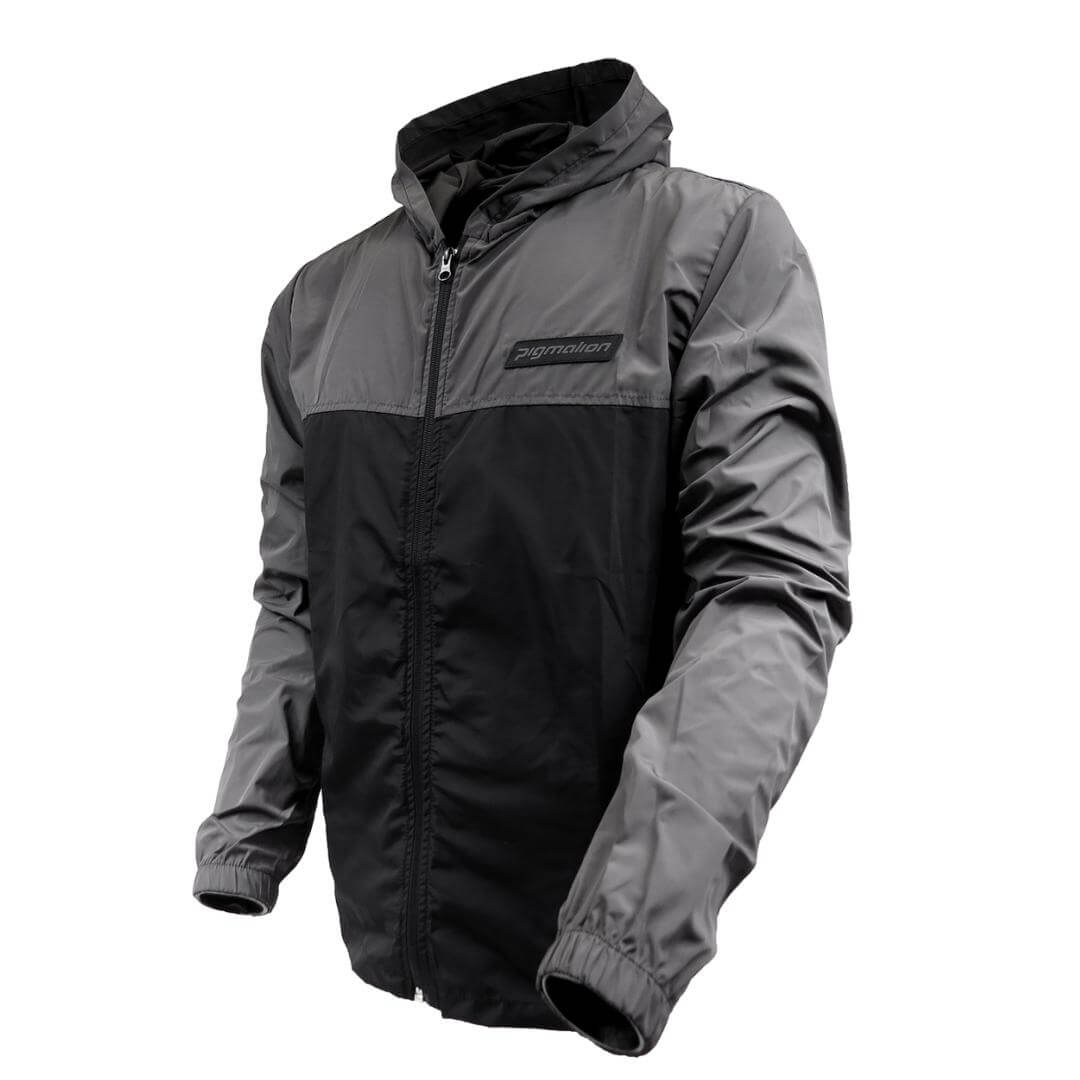 Chaqueta cortavientos POCKET GRIS PIGMALION