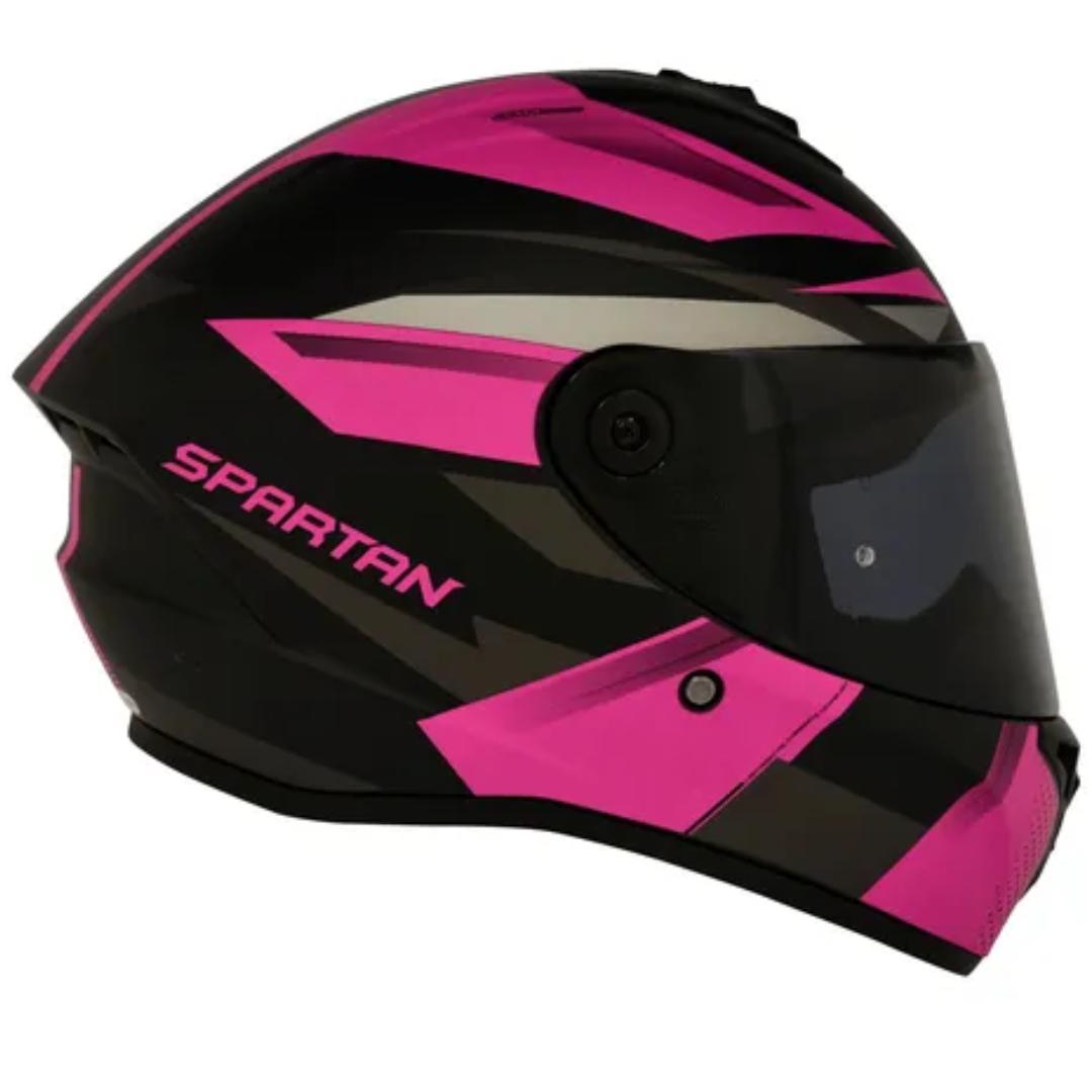 CASCO INTEGRAL SPARTAN DRAKEN RONIN FUCSIA