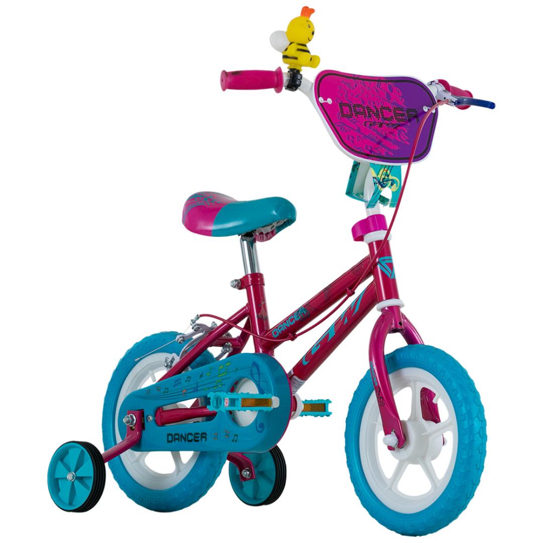 Bicicleta GW Rin12 PUSHBIKE DANCER MAGENTA AZUL