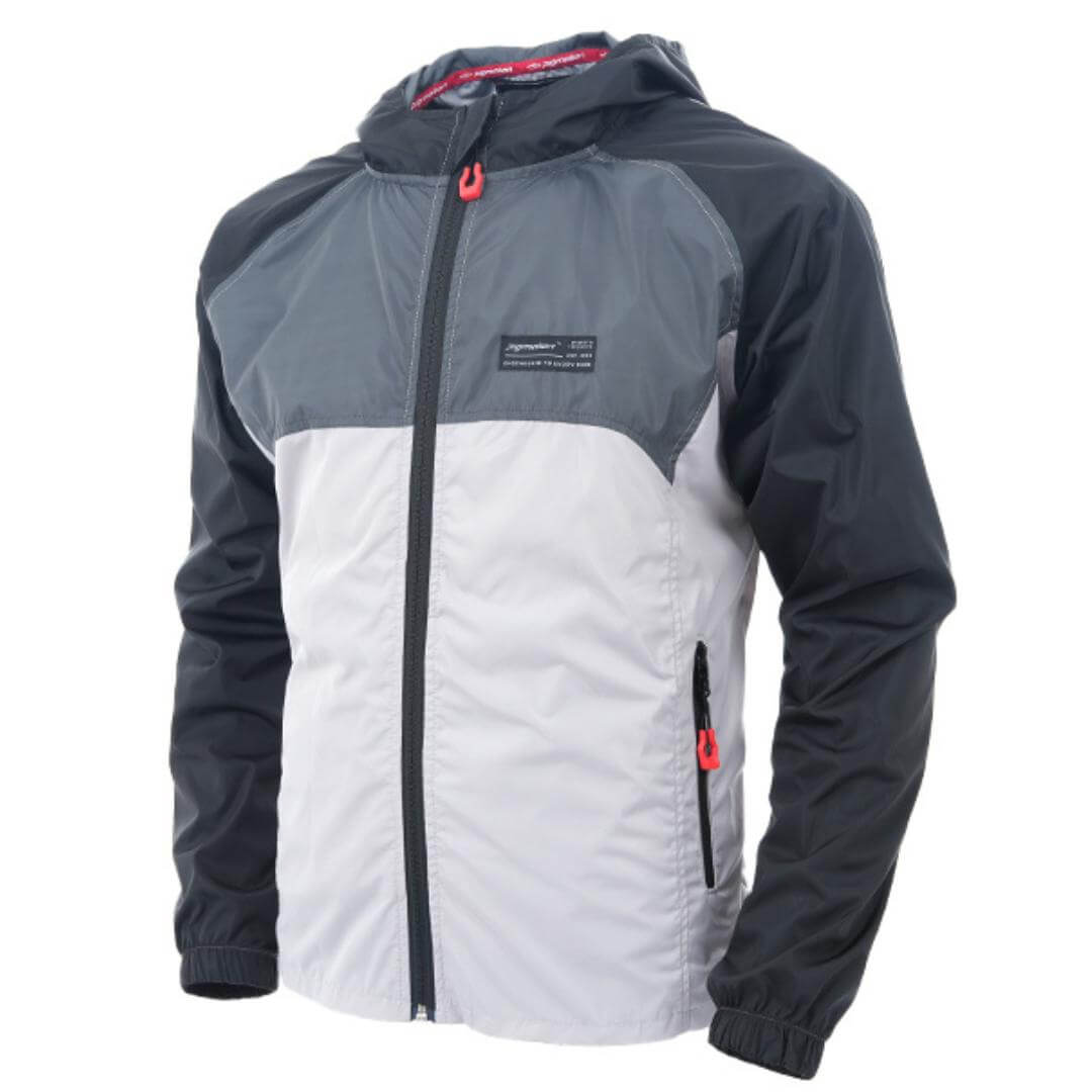 Chaqueta cortavientos COLORS PIGMALION gris