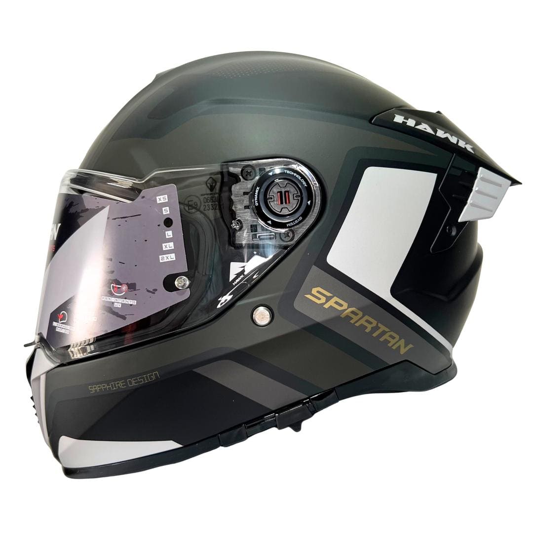 CASCO INTEGRAL SPARTAN HAWK EVO SAPHIRE