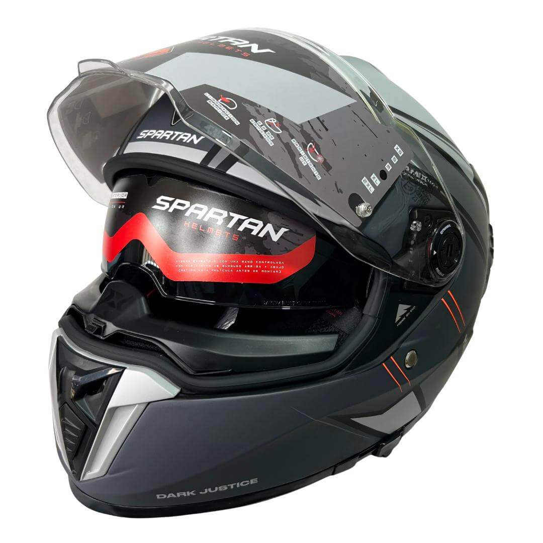 CASCO INTEGRAL SPARTAN HAWK EVO DARK