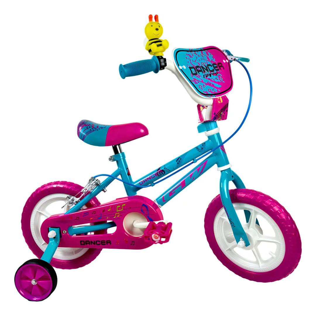 Bicicleta GW Rin12 PUSHBIKE DANCER AZUL ROSADO