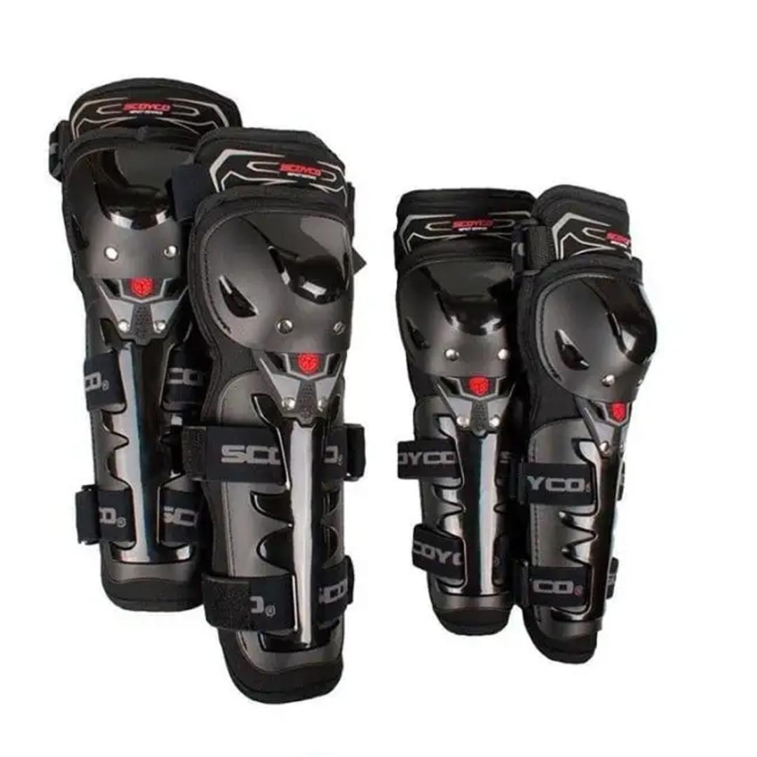 Kit de proteccion Rodilleras + coderas K11-2 SCOYCO