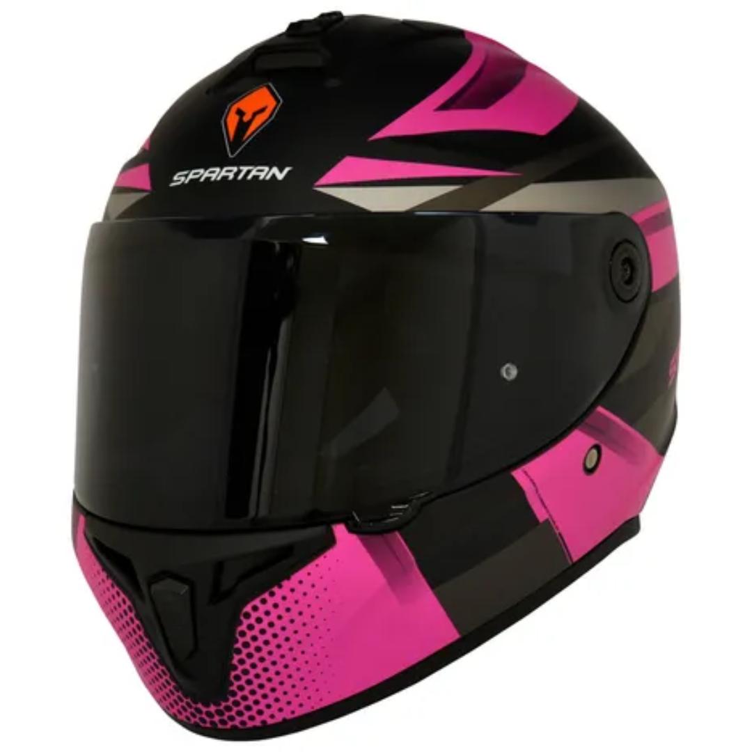 CASCO INTEGRAL SPARTAN DRAKEN RONIN FUCSIA