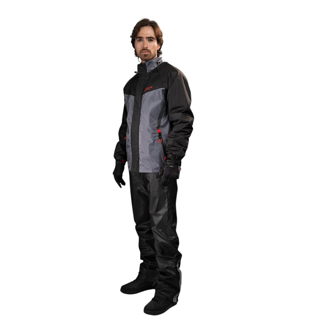 Impermeable TSUNAMI 2025 NEGRO GRIS FP