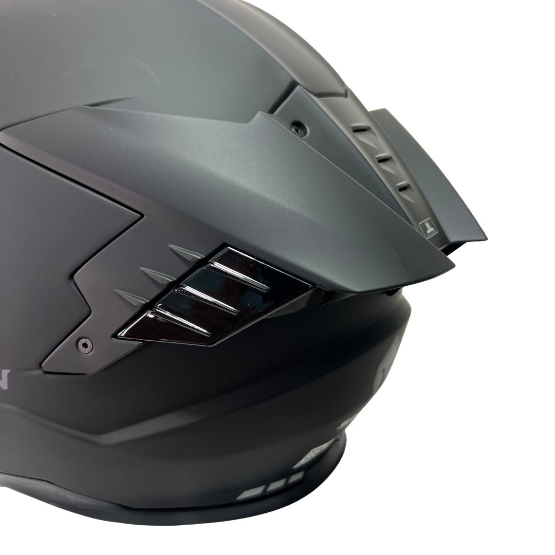 CASCO INTEGRAL SPARTAN HAWK EVO SOLID NEGRO MATE