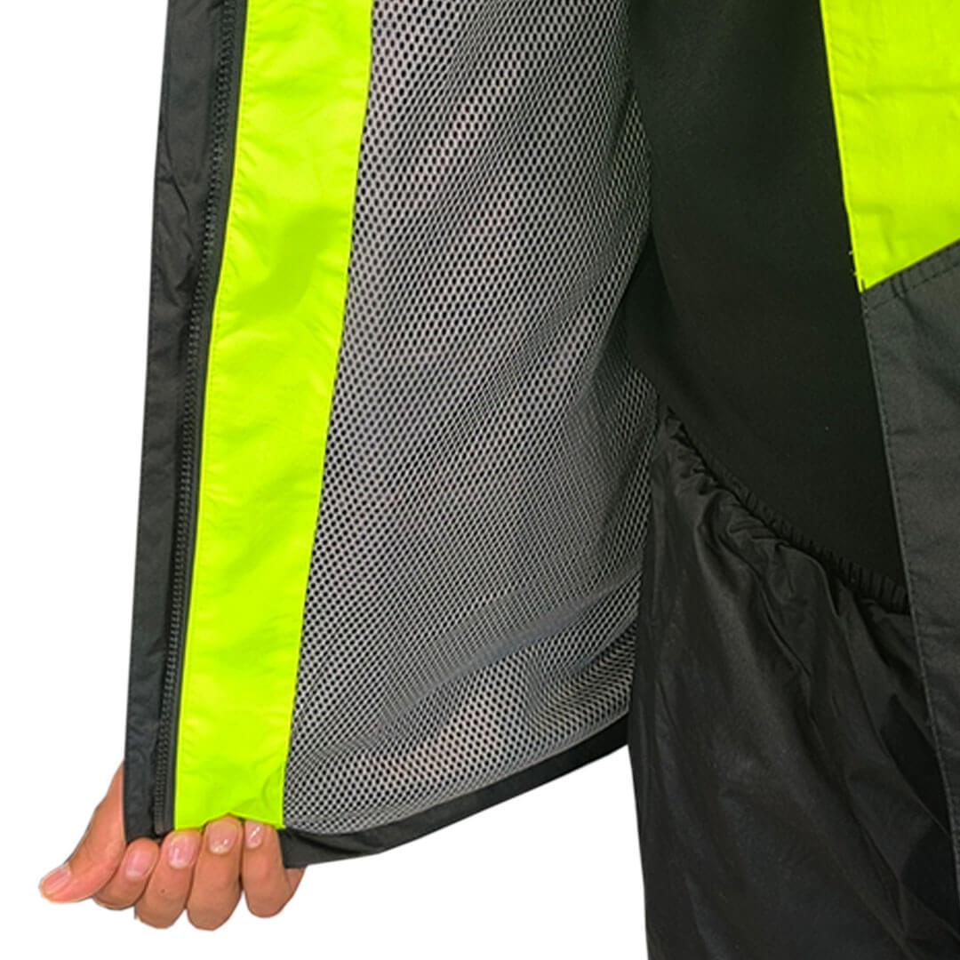 Impermeable ATOMIC ADVENTURE NEGRO VERDE