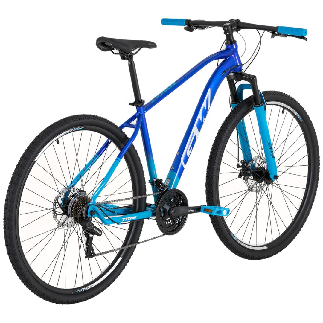 Bicicleta MTB GW Rin29 TITAN ACERO AZUL