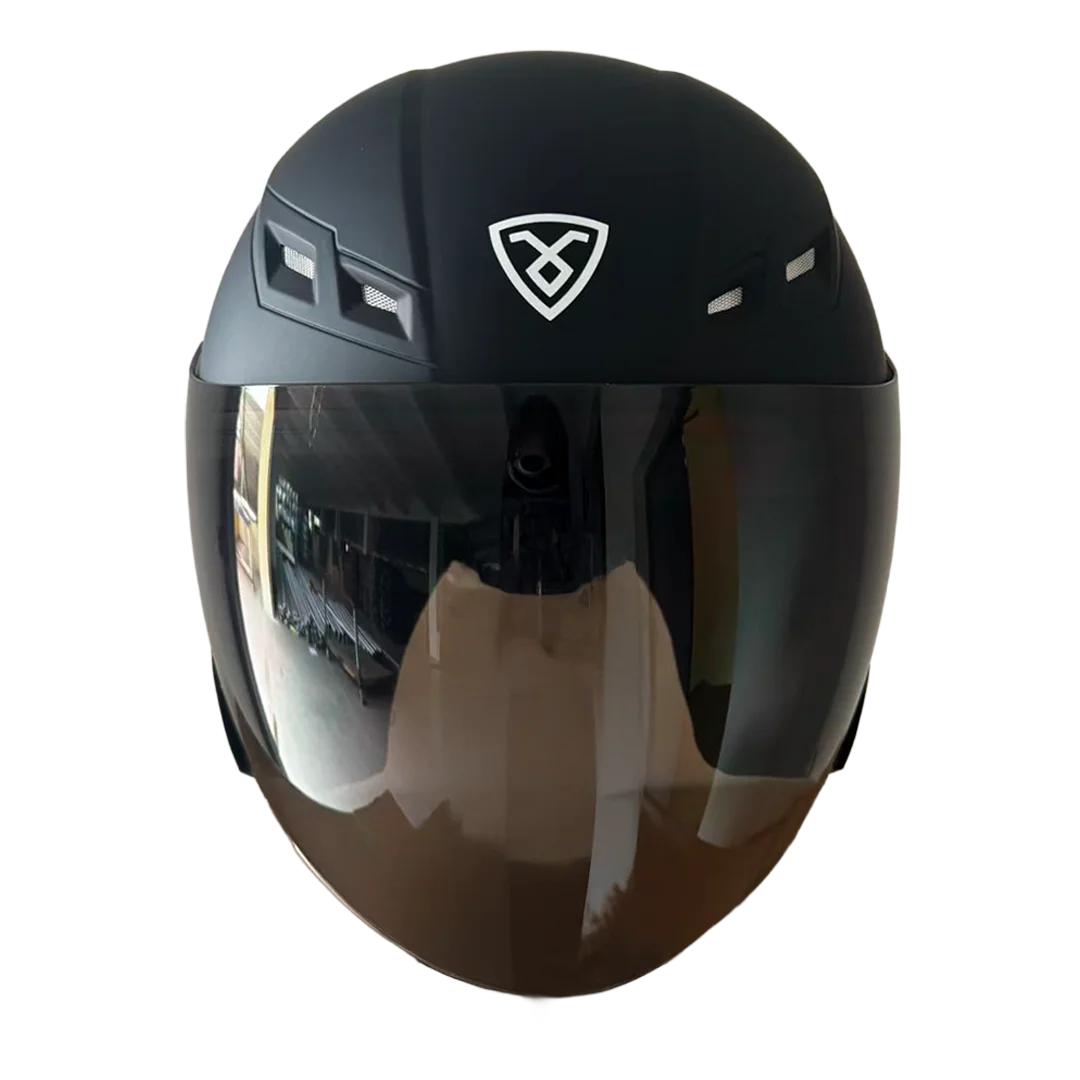 Casco abierto XECURO XR-710 SOLID