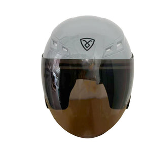 Casco abierto XECURO XR-710 SOLID GRIS