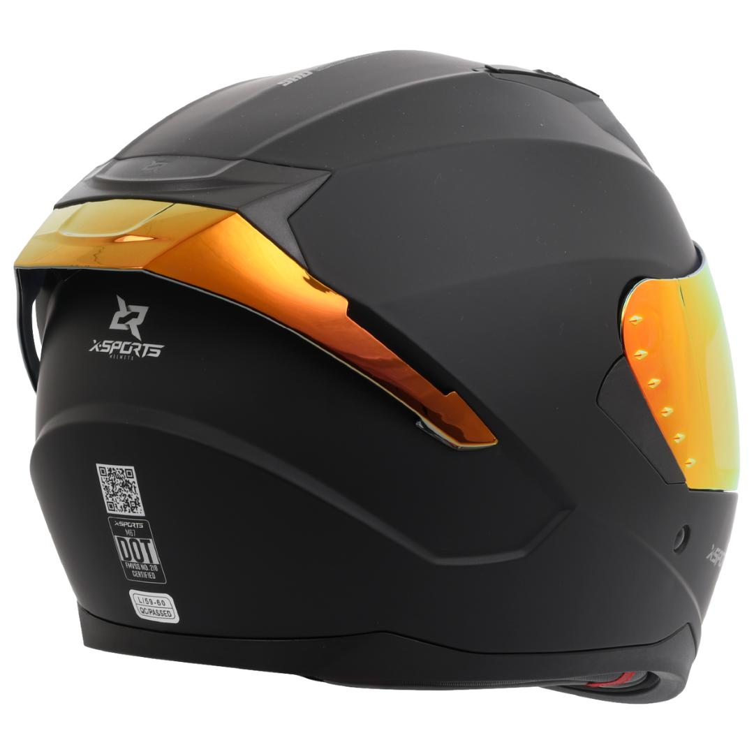 CASCO INTEGRAL X-SPORTS M67 RELOADED SOLID NEGRO MATE