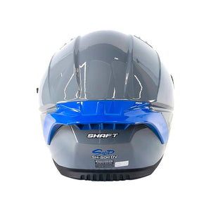 Casco integral shaft 504DV SOLID GRIS AZUL