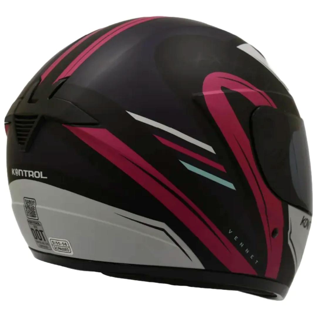 CASCO INTEGRAL KONTROL 878 VENNET FUCSIA